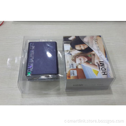 HDMI Splitter, 1x2, V1.4, Supports Resolution of 2 x 4K,with HDCP